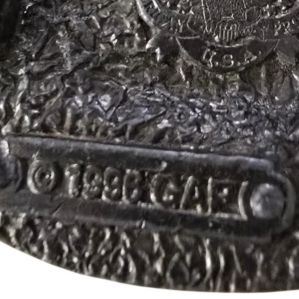 Vintage 1996‎ GAP Milwaukee Road Hiawatha Class F7 4-6-4 Pewter Belt Buckle USA